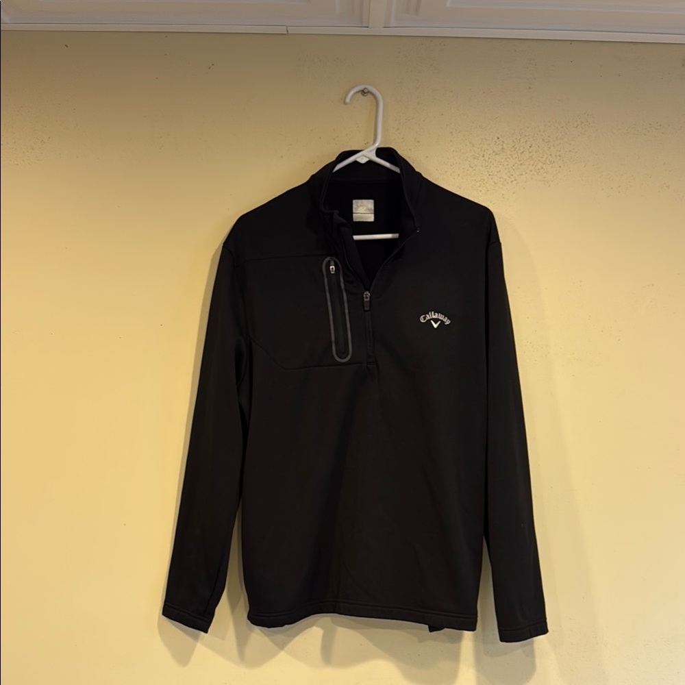 Callaway Black Quarter-Zip Pullover